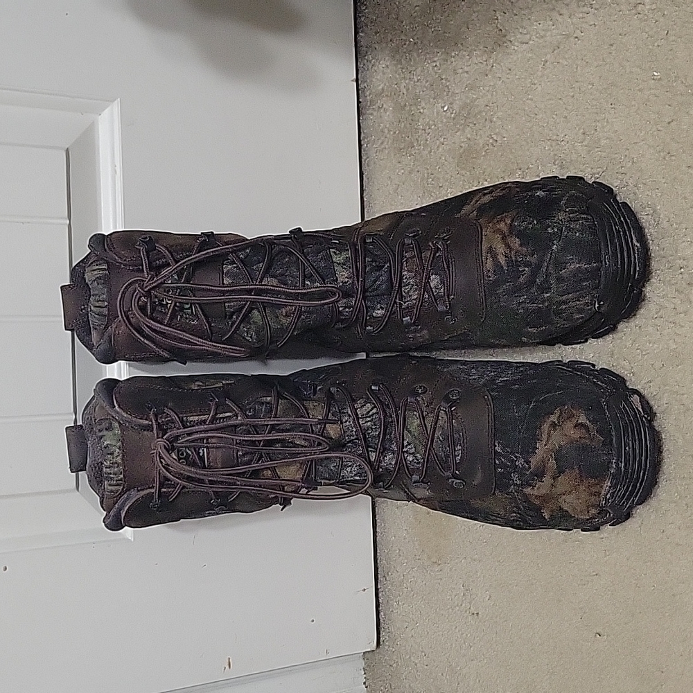 Camo boots